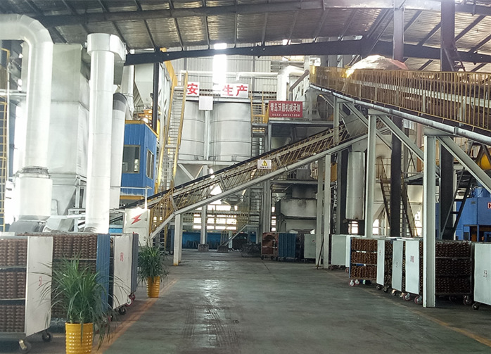 80噸粘土(tǔ)砂生産線