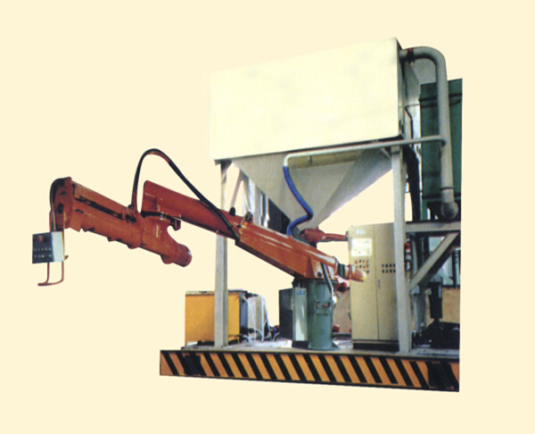 S28系列移動(dòng)式雙臂連續混(hun)砂機