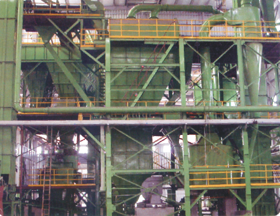 80噸(dun)/時砂處理(lǐ)系統